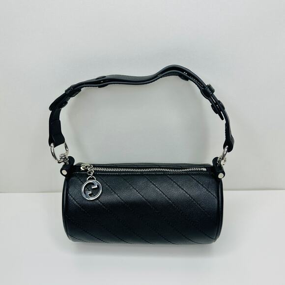 Gucci Blondie Mini Shoulder Bag Black Leather Adjustable Strap NIB $1,800 - Picture 10 of 14